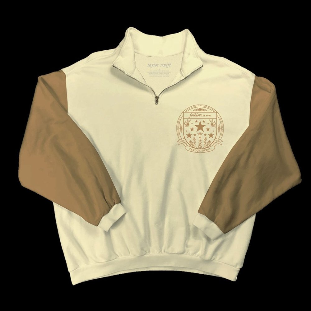 Folklore Album Taylor Swift Zip Up Sweatshirt